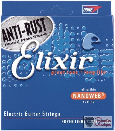 PASSION MUSIQUE - Elixir Electric guitar strings 12002