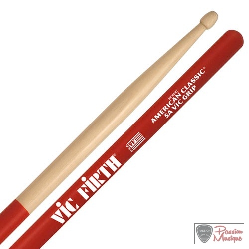 PASSION MUSIQUE - Vic Firth American Classic - 5A Vic Grip