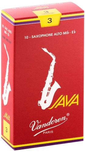 PASSION MUSIQUE - Vandoren Java Saxophone Alto 10-Pcs
