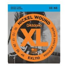 D'addario exl110 nickel wound electric guitar strings